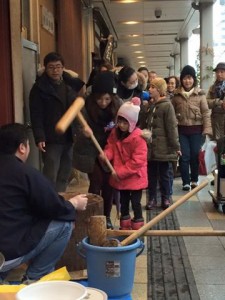 餅つき